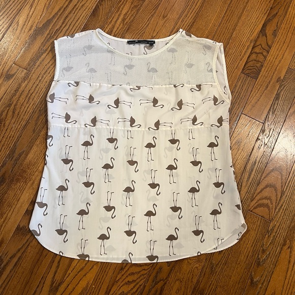 Melissa Nepton Flamingo 🦩 Tank Canadian Designer XL - Picture 1 of 6